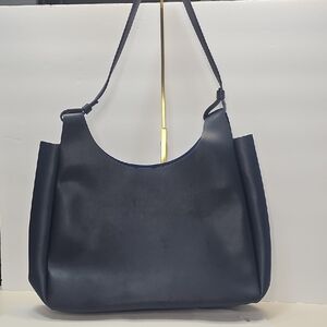 Neiman Marcus Midnight Blue Shoulder Bag